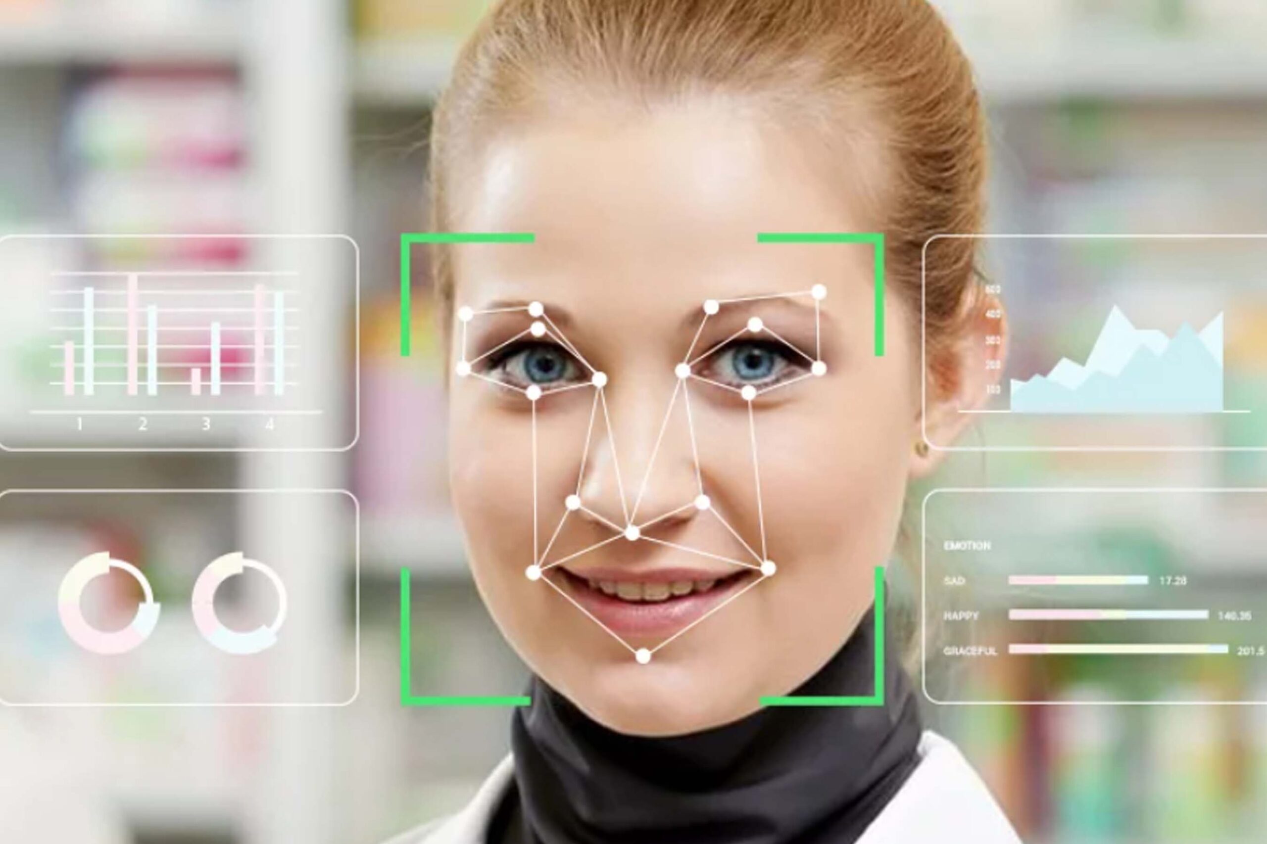 Global face. Биометрическая идентификация. Face recognition. 6. Сетевая идентификация. Facial recognition Camera on Wall illustration.