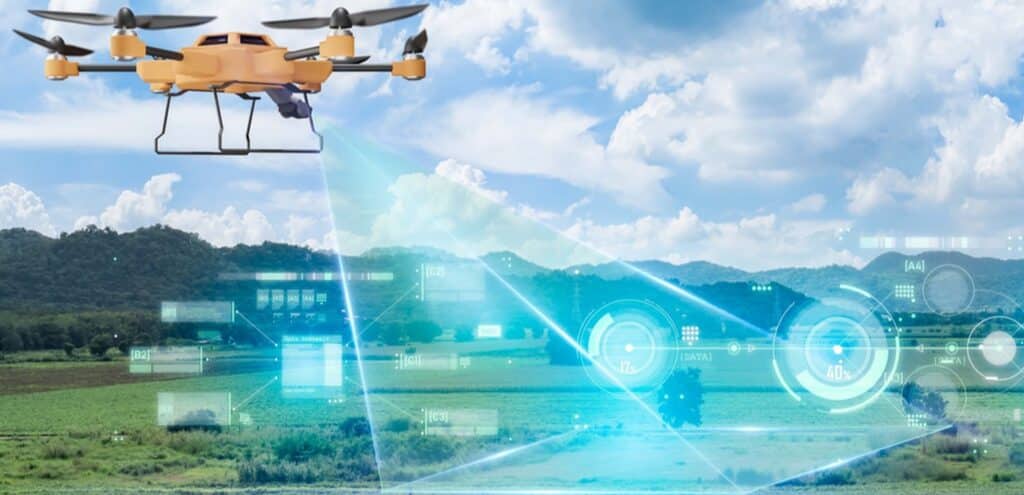 drones com I.A para perimetros